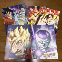 ドラゴンボール 映画 ノベルティ ポスター 孫悟空 フリーザ 비매품