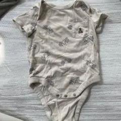 baby gap ベージュ ボディスーツ