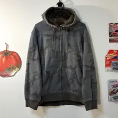 00s OLD UNIQLO ダブルジップパーカー　カモ迷彩