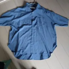 COLONY 2139 青 半袖シャツ ポケット付き