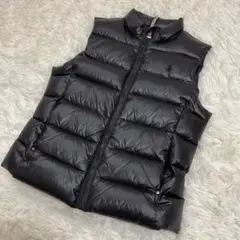 POLO RALPHLAUREN ダウンベスト ブラック キッズL