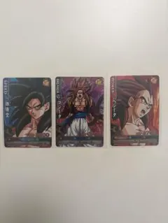 ドラゴンボールバトラーズ ゴジータ4 孫悟空4ベジータ4 セット