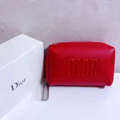 【新品未使用】限定品 ディオールノベルティ 赤ポーチ⭐︎