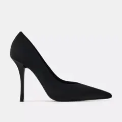 ZARA ポインテッドトゥヒールシューズ　24.0cm