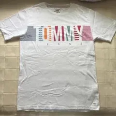 TOMMY JEANS Tシャツ ホワイト Sサイズ　夏服のサムネイル