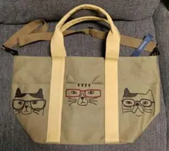 トートバッグ　クスグルジャパン　ネコザワさん　ネコまるけ　ネコ　猫