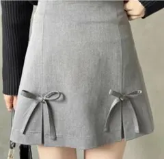 nice claup リボン取り外しスカート