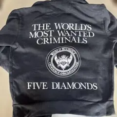 Five Diamonds フロントグラフィックパーカー