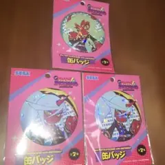 New PANTY&STOCKING 缶バッジ 3個セット