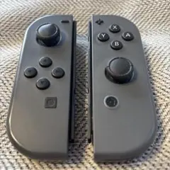 【美品純正完動品】Nintendo Switch Joy-Con グレー⑦