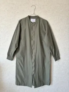 【UNITED ARROWS】ロングブルゾン　オリーブ　M