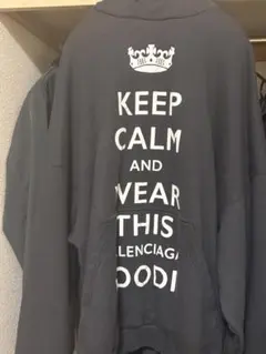 BALENCIAGA KEEP CALM パーカーのサムネイル