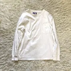 ザ・ノース・フェイス パープル レーベル 7オンス ポケット ロンT ティー
