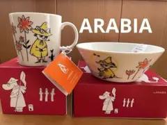 新品 ARABIA ムーミンABCマグ&ボウルのサムネイル
