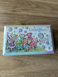 ディズニーシー ダッフィー&フレンズ カラフルハピネス チョコレート空缶