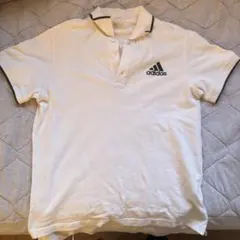 adidas ホワイト ポロシャツ M