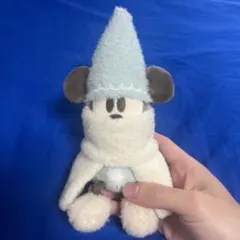 ディズニー リルリンリン 2025 水色 ぬいぐるみバッジ