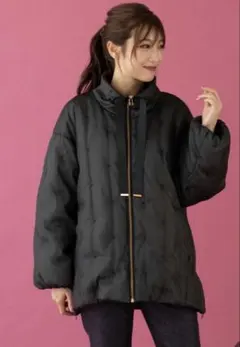 専用ローズティアラ　ダウンコート　大きいサイズ ペプラムダウンコート 51106402｜【アリノマ】大きいサイズの