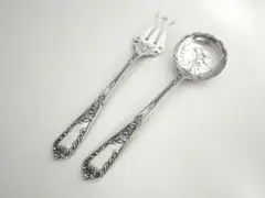 再お値下げ！英国製純銀ナイフとフォーク12本お箱入り 454541-1024x1024.jpg