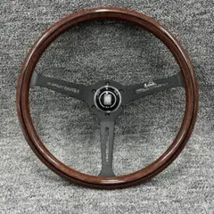 NARDI ステアリング クラシック ウッド&ブラックスポーク15インチ 社外