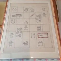 鷲の刺繍アート 木製 - メルカリ