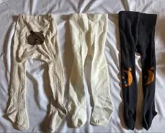 美品　ベビータイツ　GAP くまタイツ　12-24m 80cm 85cm 3点