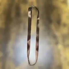 ブラウン ナイロンショルダーストラップ