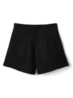 GRL タックハイウエストショートパンツ[at1744] 黒のサムネイル