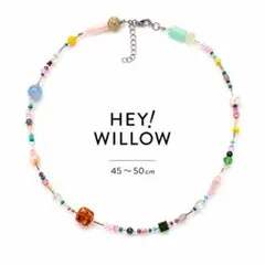 111 HEY! WILLOW ビーズ ネックレス ハンドメイド