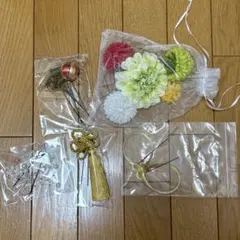 和風　髪飾り　10点セット