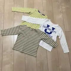 長袖カットソー 3点セット