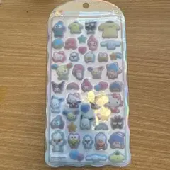 正規品　コットンパフィシール　サンリオキャラクターズ