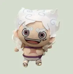 ぬいぐるみ 白い髪 赤い目