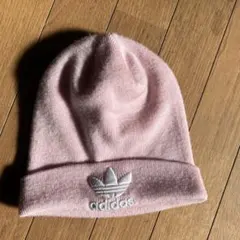 adidasピンクビーニー 値下げ交渉⭕️
