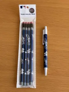 新品未開封⭐︎ロサンゼルス・ドジャース ボールペン 4本セット MLB