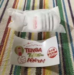 ガチャ　TENGA テンガ　フィンガーパペット　白　ソフト