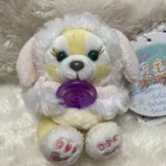 クッキーアン　ぬいぐるみ　チェーンキーホルダー　ホワイトウィンタータイムワンダー