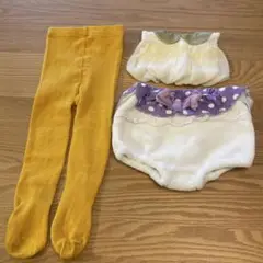 着用一度きり◇デイジー ハロウィン仮装 スタイ付き 80-90cm