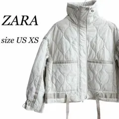 ZARA 完売品 キルティング 中綿 ジャケット ブルゾン ハイネック 希少