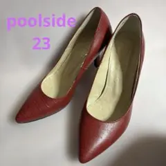 【即日/翌日発送】POOL SIDE プールサイド パンプス 23cm 赤のサムネイル