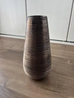 メタリックブラウン 花瓶のサムネイル