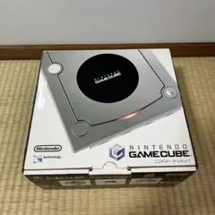 ゲームキューブ本体　シルバー　箱、説明書のみ