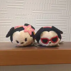 【新品未使用】ツムツム ぬいぐるみ ミッキー＆ミニー