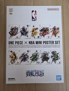 未開封】ONE PIECE × NBA MINI POSTER SET - メルカリ