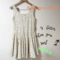 Alley by w closet／小花柄ワンピース