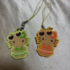ハローキティ 水着ストラップ 2色セット