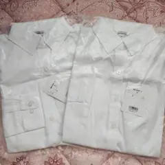 ゆ様専用★新品 オフィスブラウス ９号 長袖+半袖 二枚セット