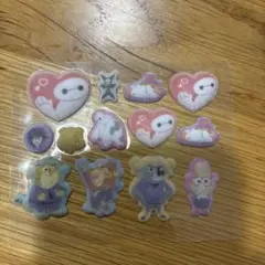 コットンパフィーシール　ズートピア、ベイマックスおすそ分け