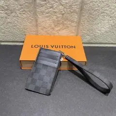 ルイヴィトン　コインカードホルダー　カードケース　小銭入れ　ダミエ　グラフィット