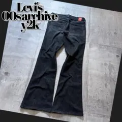 Levi's boots cut black denim pants swag - メルカリ
